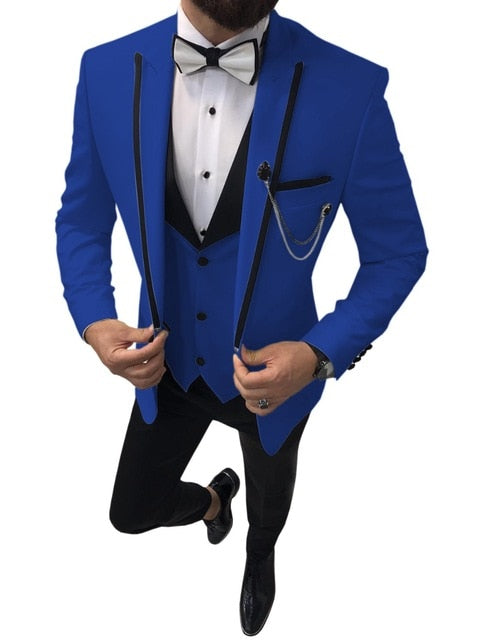 Elegant 3 Piece Morning Dinner Party Prom Suit
