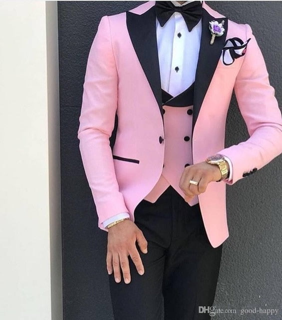 Elegant 3 Piece Morning Dinner Party Prom Suit
