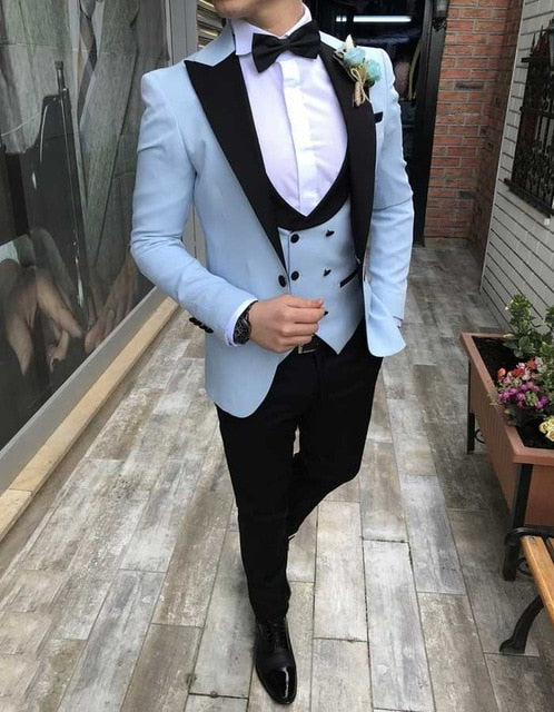Elegant 3 Piece Morning Dinner Party Prom Suit