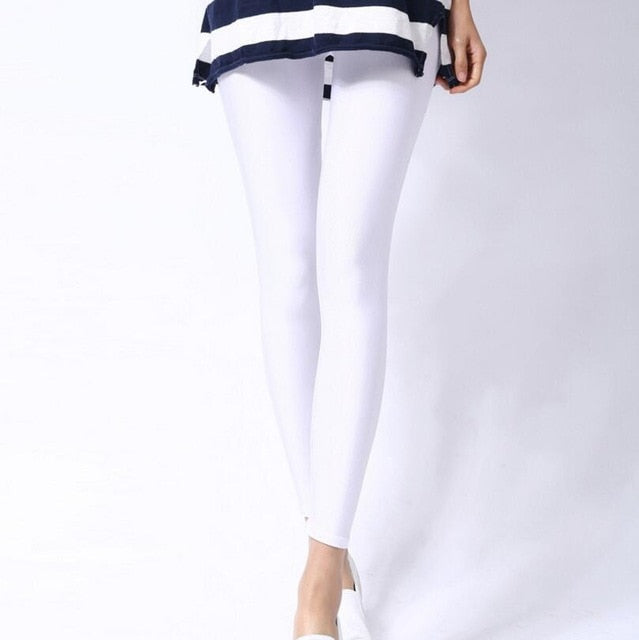 Women Shiny Casual Leggings