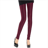 Women Shiny Casual Leggings