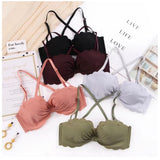 Comfortable Seamless Push Up Bra