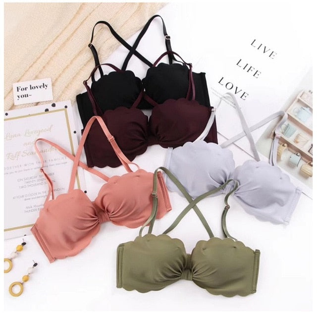 Comfortable Seamless Push Up Bra