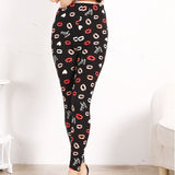 Women Colorful Digital Print Sexy Leggings