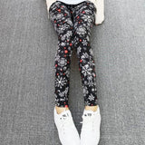 Women Colorful Digital Print Sexy Leggings