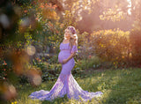 Long Maxi Gown Evening Pregnancy Dress