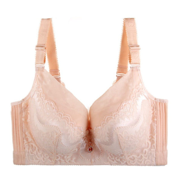 Removable Pads Underwire Brassiere Lingerie Lace Bra