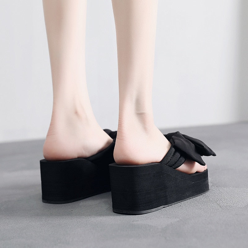 High Heel Women's Wear Casual flip flops