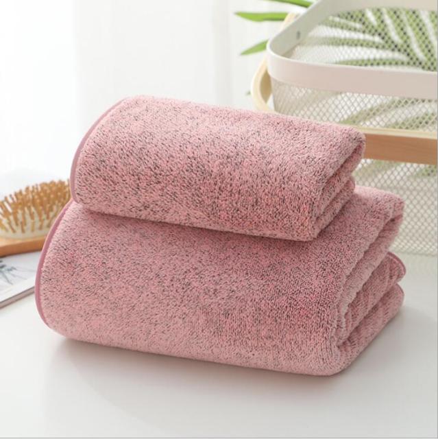 Absorbent Bamboo Carbon Fiber Household Bathroom Towel