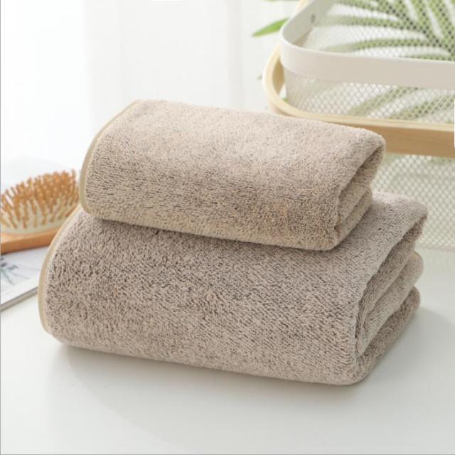 Absorbent Bamboo Carbon Fiber Household Bathroom Towel