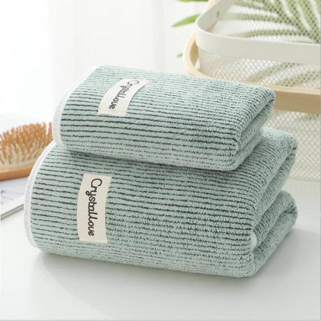 Absorbent Bamboo Carbon Fiber Household Bathroom Towel
