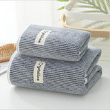 Absorbent Bamboo Carbon Fiber Household Bathroom Towel