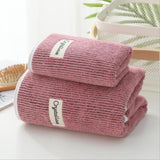Absorbent Bamboo Carbon Fiber Household Bathroom Towel