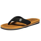 Brand Men flip flops Summer Beach Sandals Slippers for Men Non-slip Slip-on Flats Shoes Men Plus Size 48 49 50 Sandals Pantufa