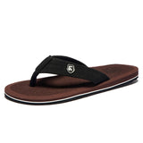 Brand Men flip flops Summer Beach Sandals Slippers for Men Non-slip Slip-on Flats Shoes Men Plus Size 48 49 50 Sandals Pantufa