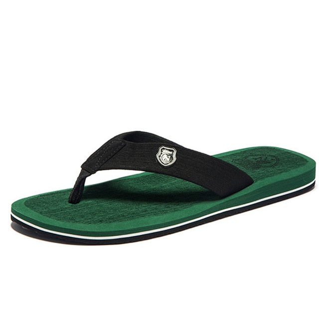 Brand Men flip flops Summer Beach Sandals Slippers for Men Non-slip Slip-on Flats Shoes Men Plus Size 48 49 50 Sandals Pantufa