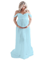 White Sexy Maternity Dresses