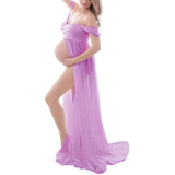 White Sexy Maternity Dresses