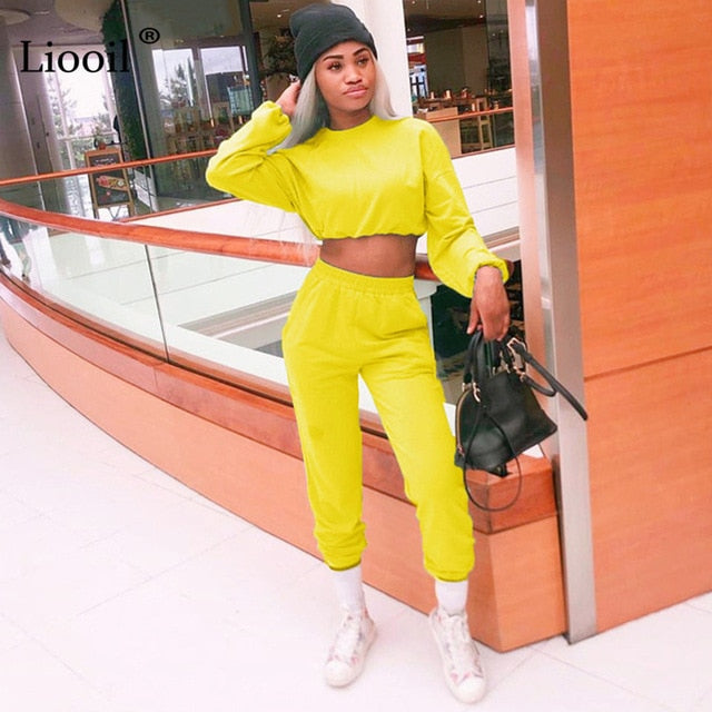 Tracksuit Women's Sports Suit Sweatshirt And Sweatpants