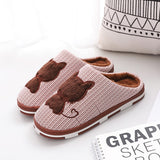 Plush Cartoon Cat Cute Home Slippers