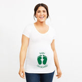 TShirts Pregnancy Plus-Size Short Sleeve T-Shirt Casual Clothes