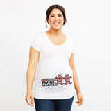 It's Twins Pregnancy T-Shirt Tops Maternity Clothing