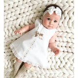 Baby Baptism Dresses Lace Princess Newborn