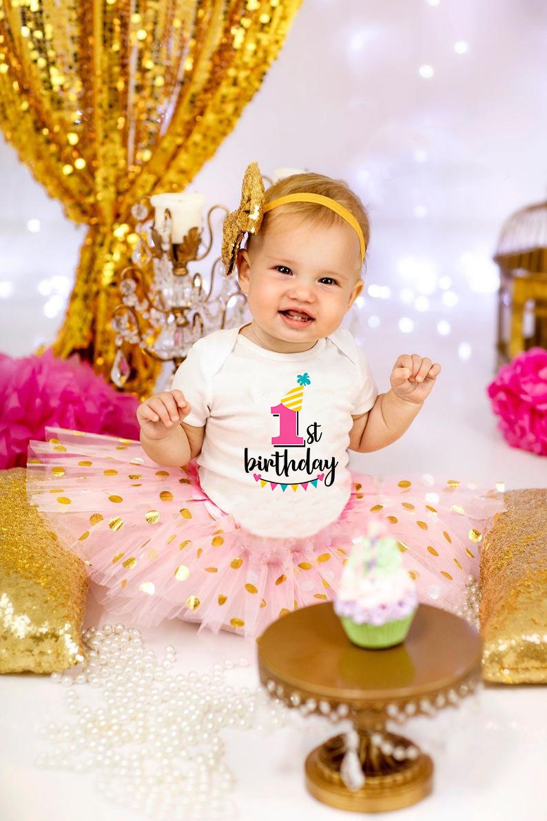 Newborn Baby Short-sleeved My First Birthday