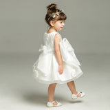 Ivory Princess Gown Kids Christening Gowns for Baby Girl