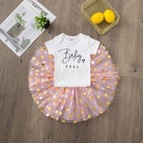 Baby Dress Cute Pink Tutu Cake Outfits