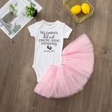Baby Dress Cute Pink Tutu Cake Outfits