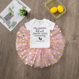 Baby Dress Cute Pink Tutu Cake Outfits