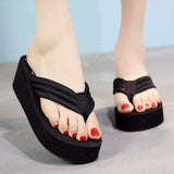 Thick-soled Sponge Cake flip flops