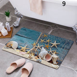Cartoon Camper Bathroom Carpet
