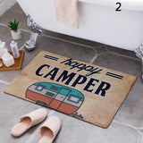 Cartoon Camper Bathroom Carpet