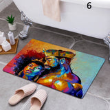 Cartoon Camper Bathroom Carpet