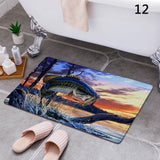 Cartoon Camper Bathroom Carpet