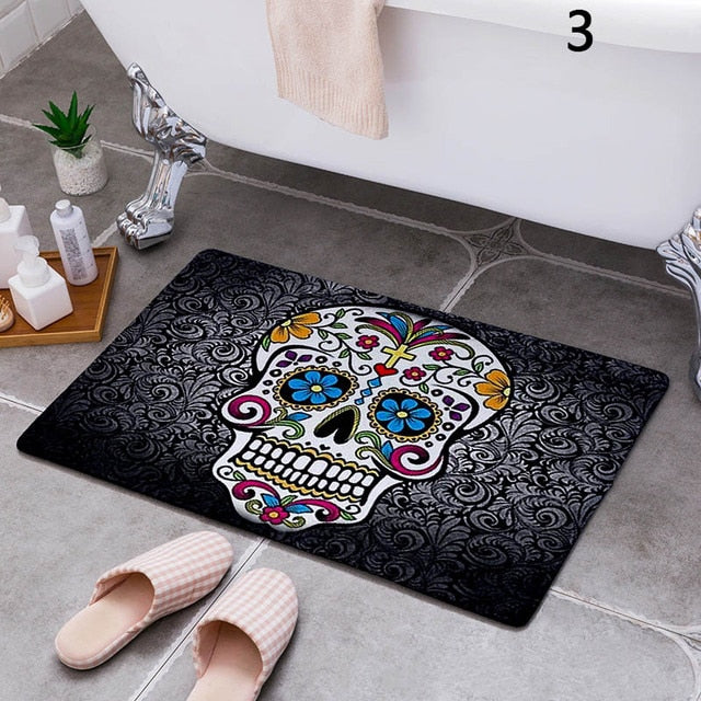 Cartoon Camper Bathroom Carpet