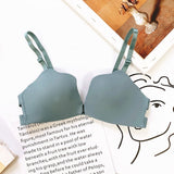 Women Sexy Buckle Push Up Bra