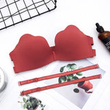 Women Sexy Buckle Push Up Bra