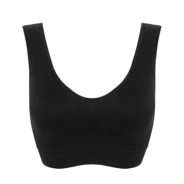 Push Up Brassiere Vest Wireless Active Underwear Bralette Bra