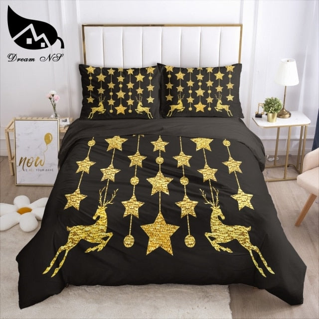 Dream NS Red Christmas Bedding set