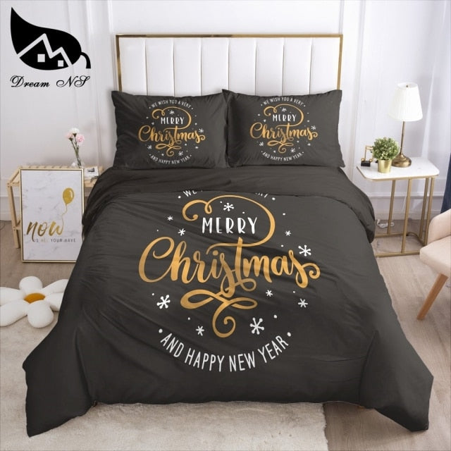 Dream NS Red Christmas Bedding set