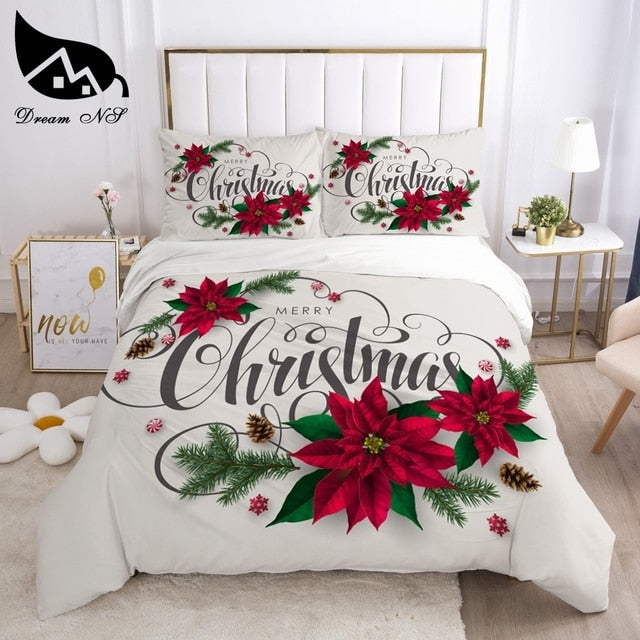 Dream NS Red Christmas Bedding set