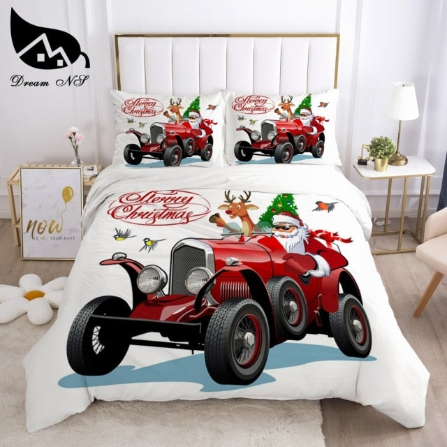 Dream NS Red Christmas Bedding set