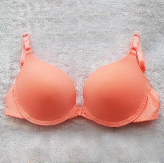Simple Front Button Bra