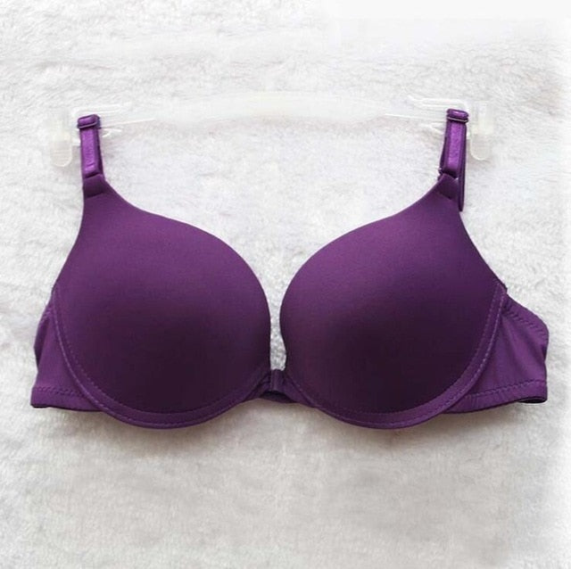 Simple Front Button Bra