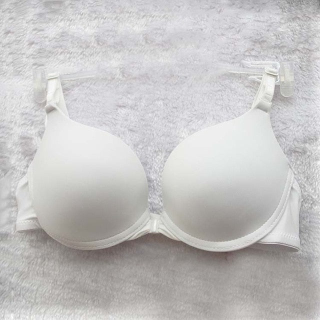 Simple Front Button Bra