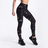 Spandex Fashion Digital Printed Leggings