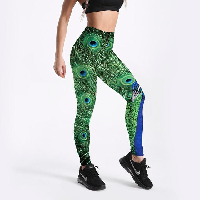 Spandex Fashion Digital Printed Leggings